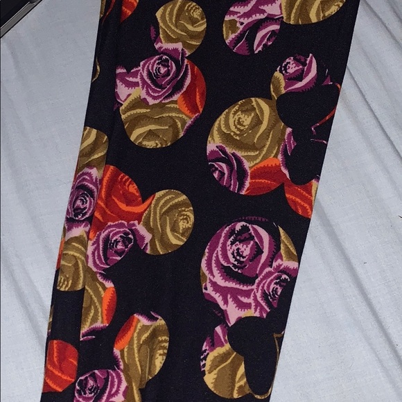 LULAROE Minnie Mouse leggings. Perfect condition. - Picture 2 of 3